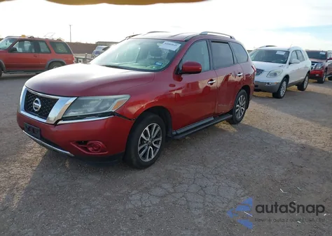 2013 Nissan Pathfinder Sv из США, поврежденный, VIN 5N1AR2MN4DC651322